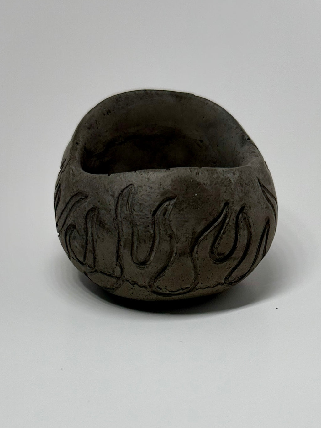 Skull Concrete Candle Holder