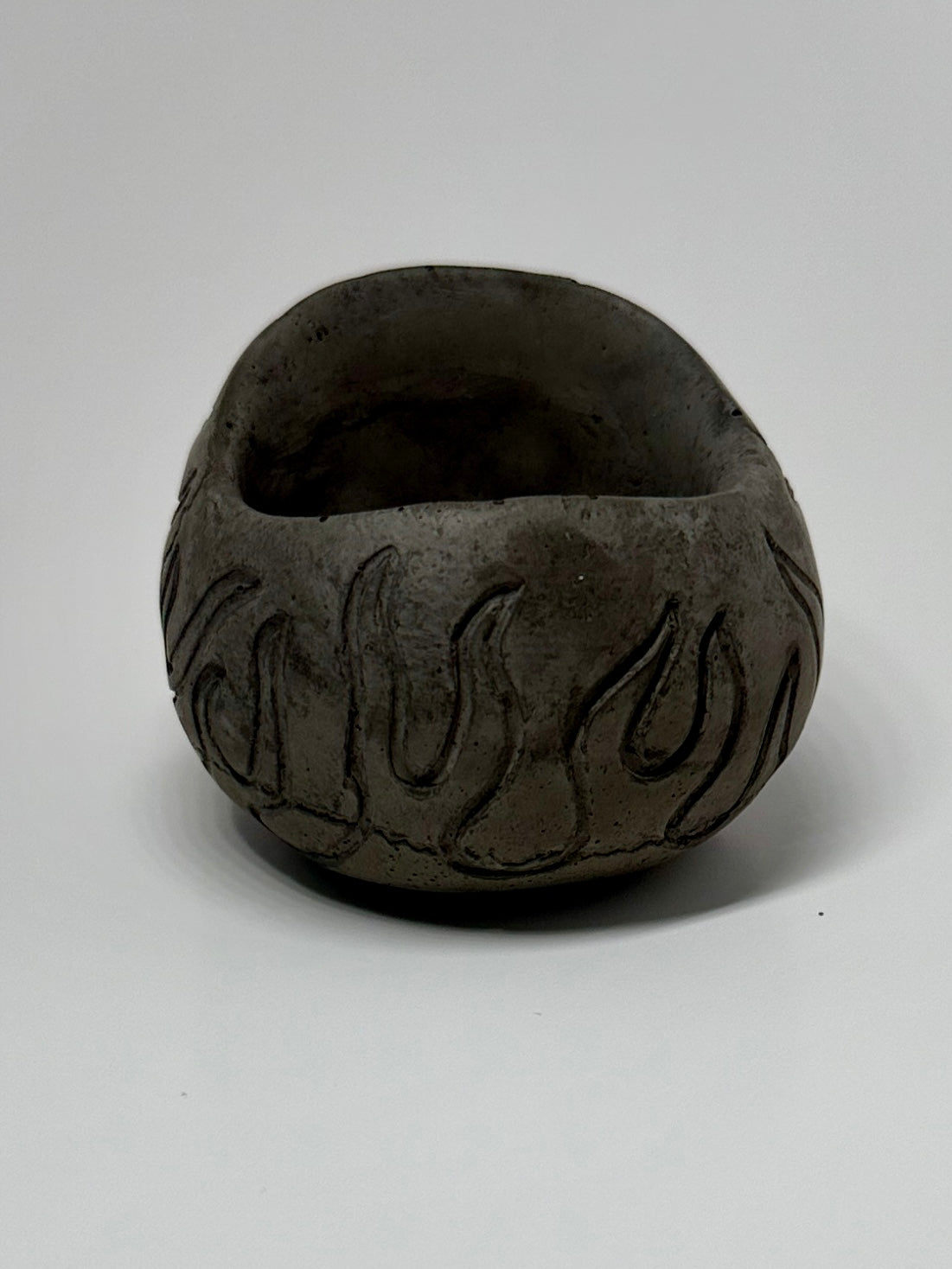 Skull Concrete Candle Holder