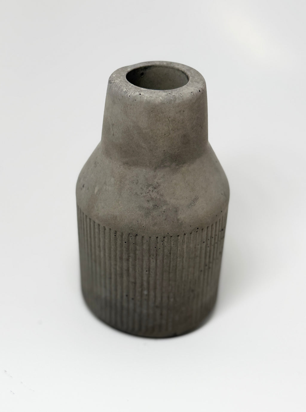 Small Handmade Concrete Vase