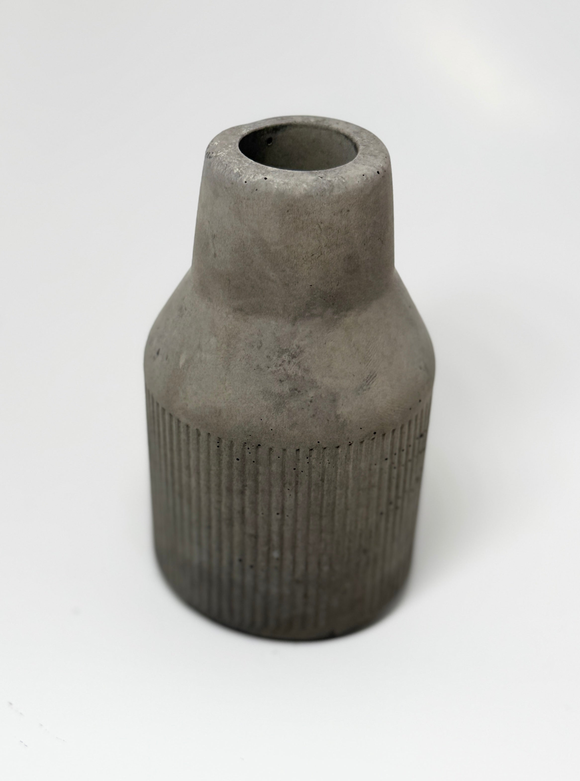 Small Handmade Concrete Vase