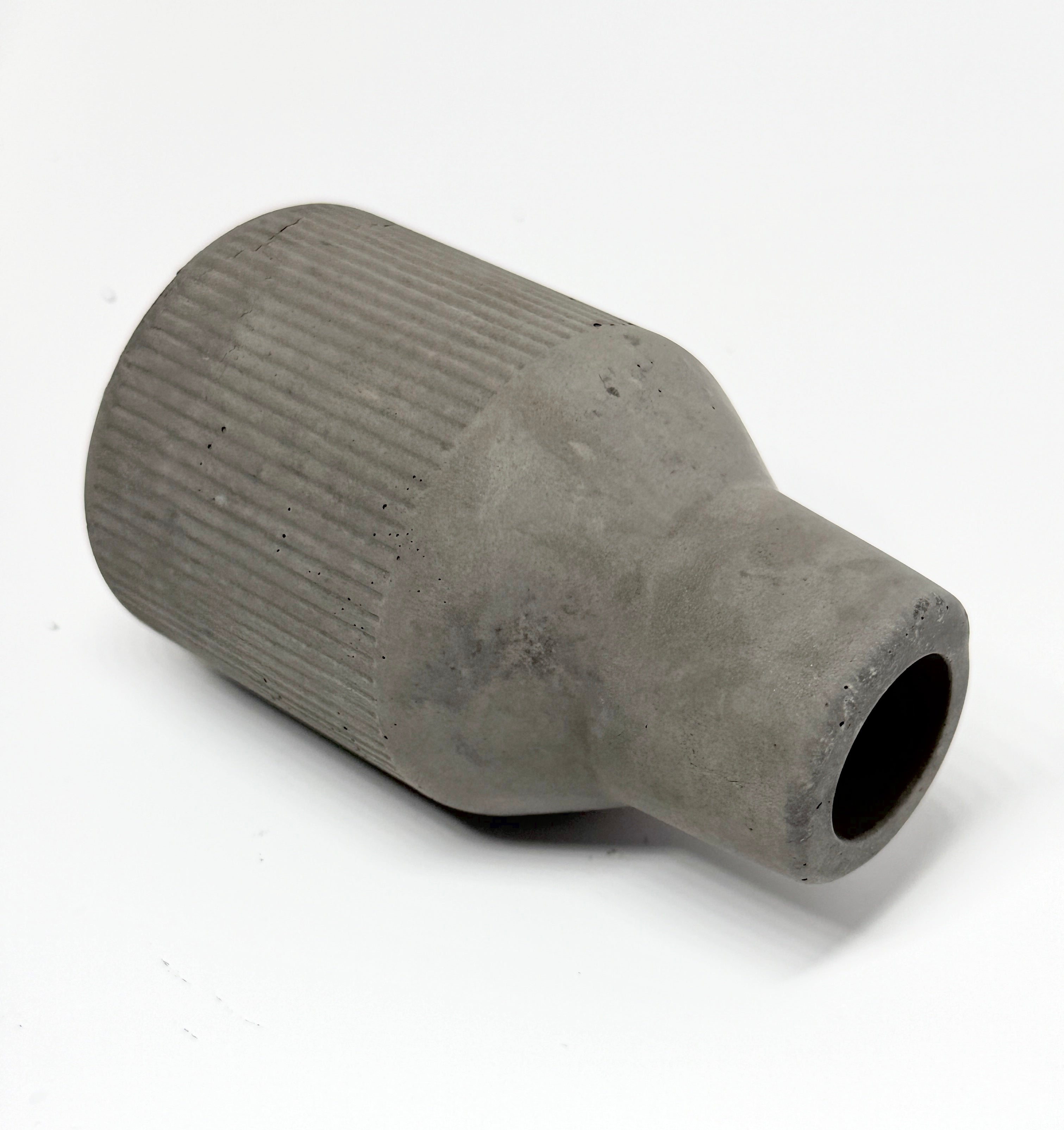 Small Handmade Concrete Vase