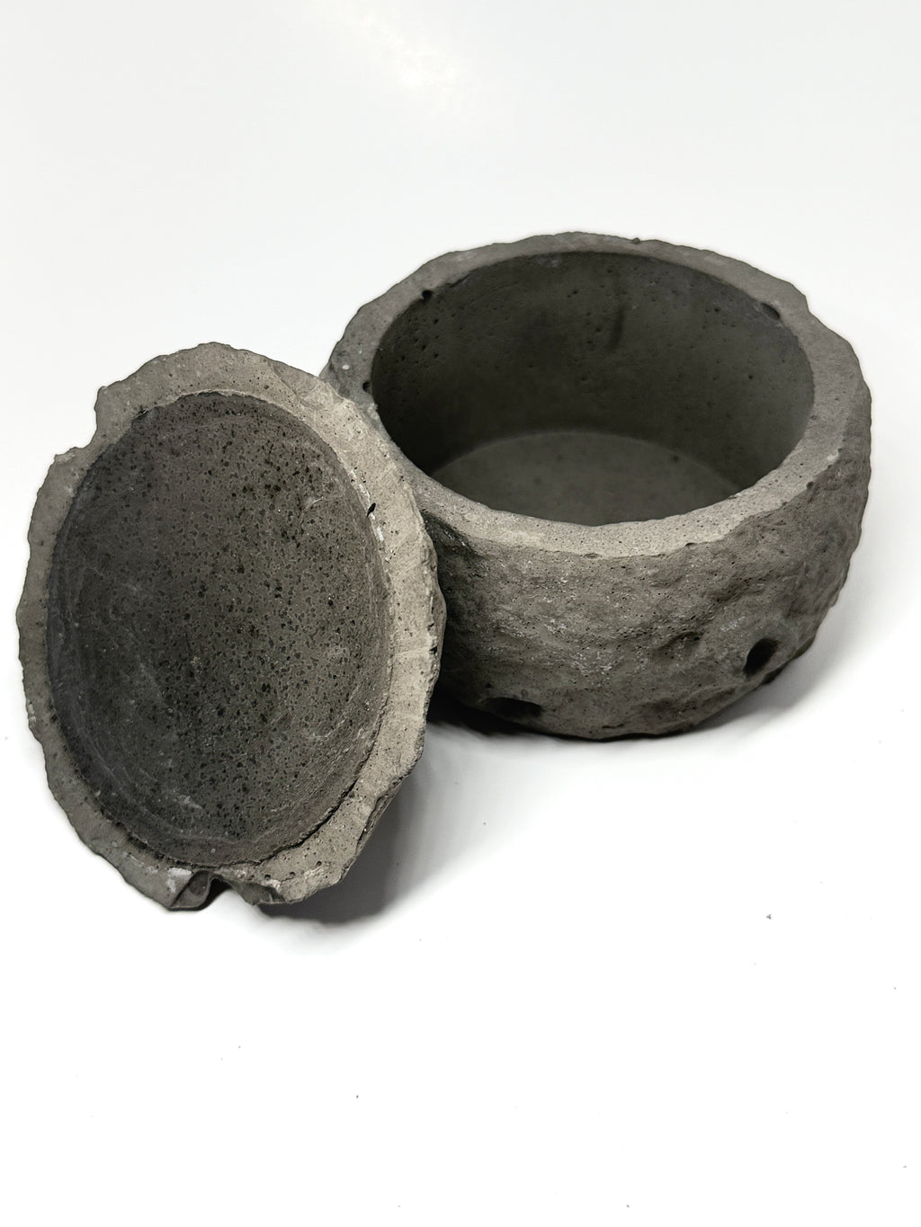 Asteroid Concrete Candle Holder